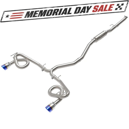aFe Takeda 2.5-3in SS Cat-Back Exhaust | Honda Civic Si (22+) (49-36630-P)