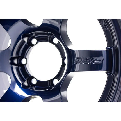 Gram Lights 57DR-X 18x9 +0 6x139.7 Eternal Blue Pearl (SET)