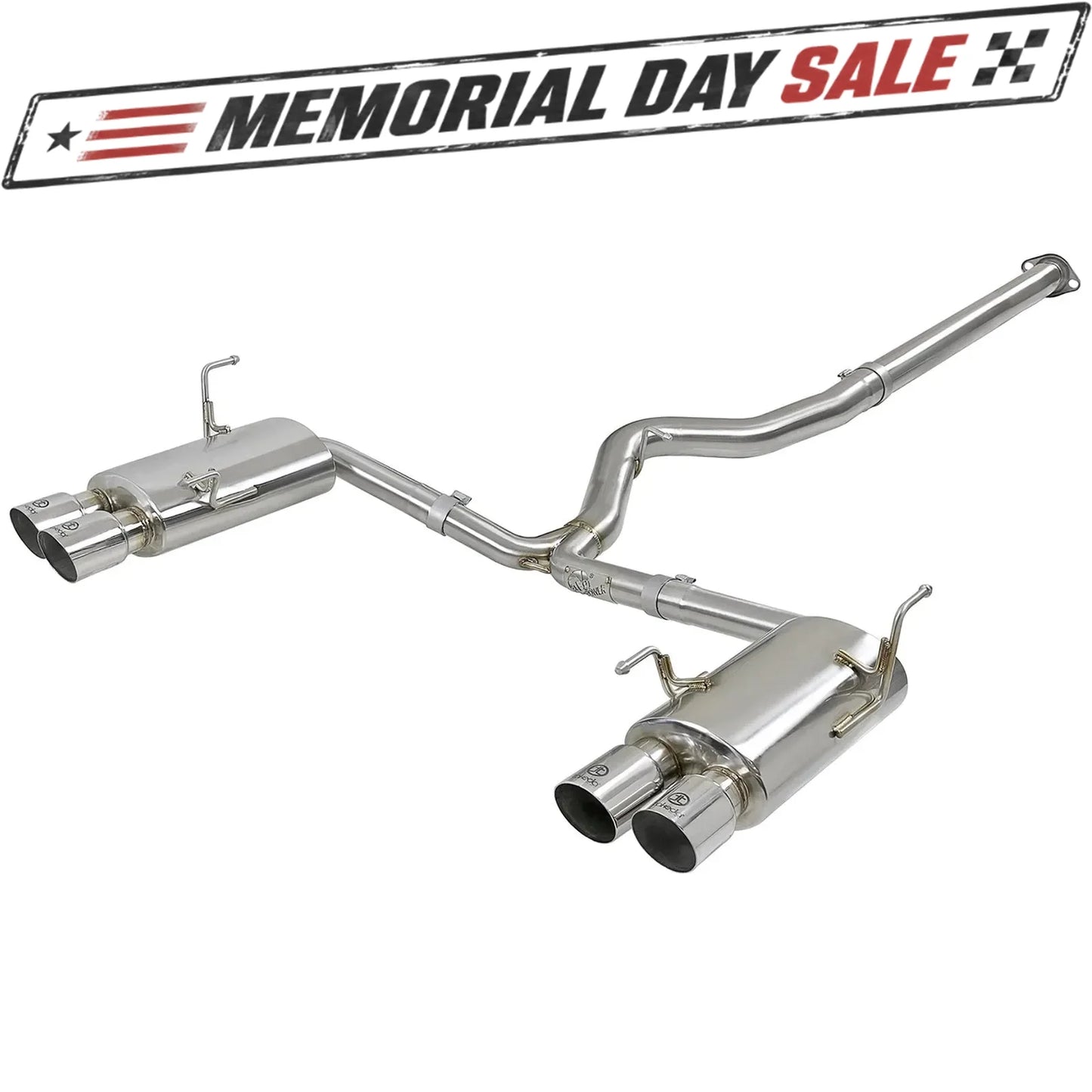 aFe Takeda 3in to 2.25in SS Cat-Back Exhaust Subaru WRX/STI (15-21) (49-36801-L)