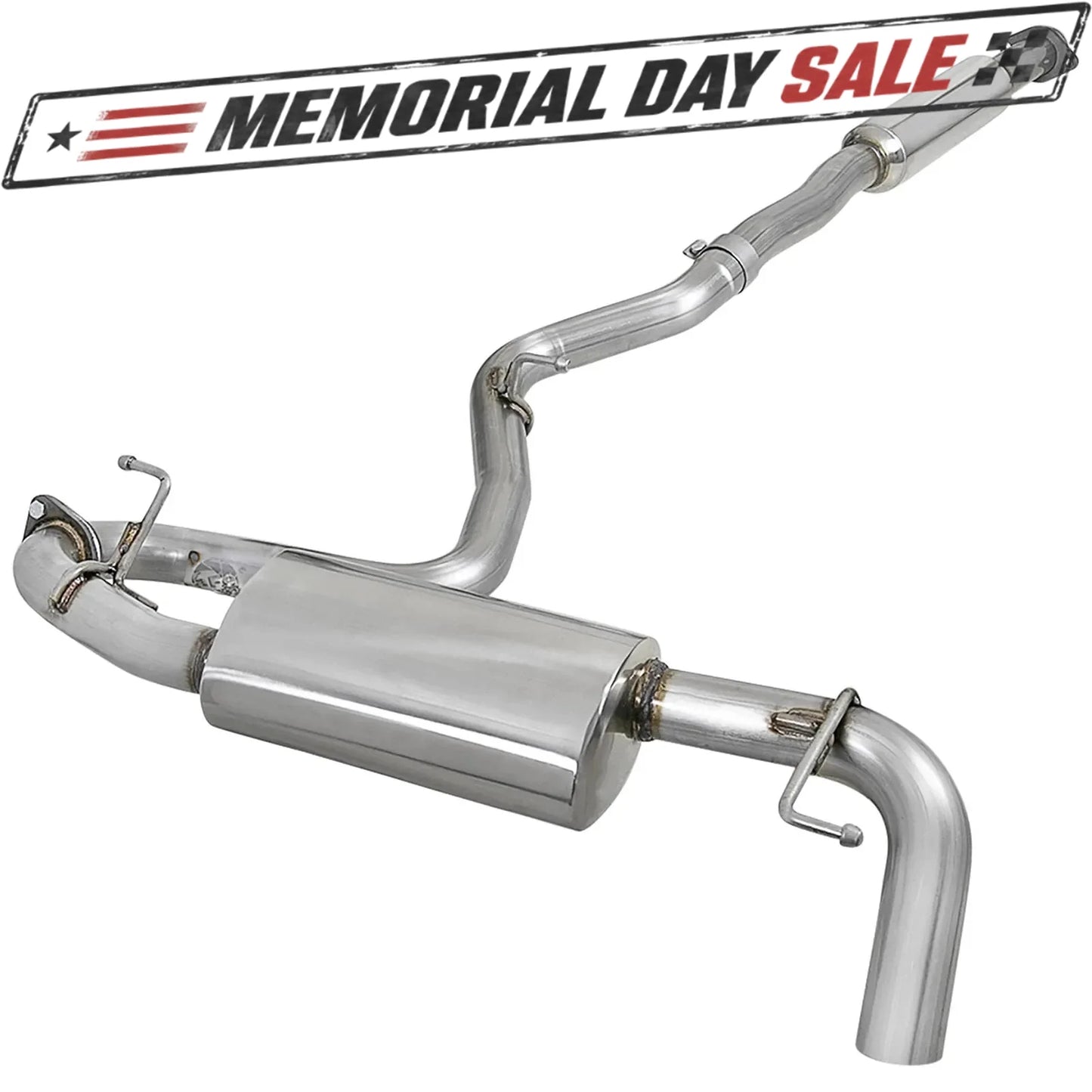 aFe Takeda 2.5in 304 Stainless Steel Cat-Back | Subaru Crosstrek (18-19) (49-36803)