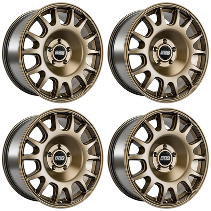 (set of 4) BBS TS-R Satin Bronze | 18x9" +30mm | 5x120mm Wheel