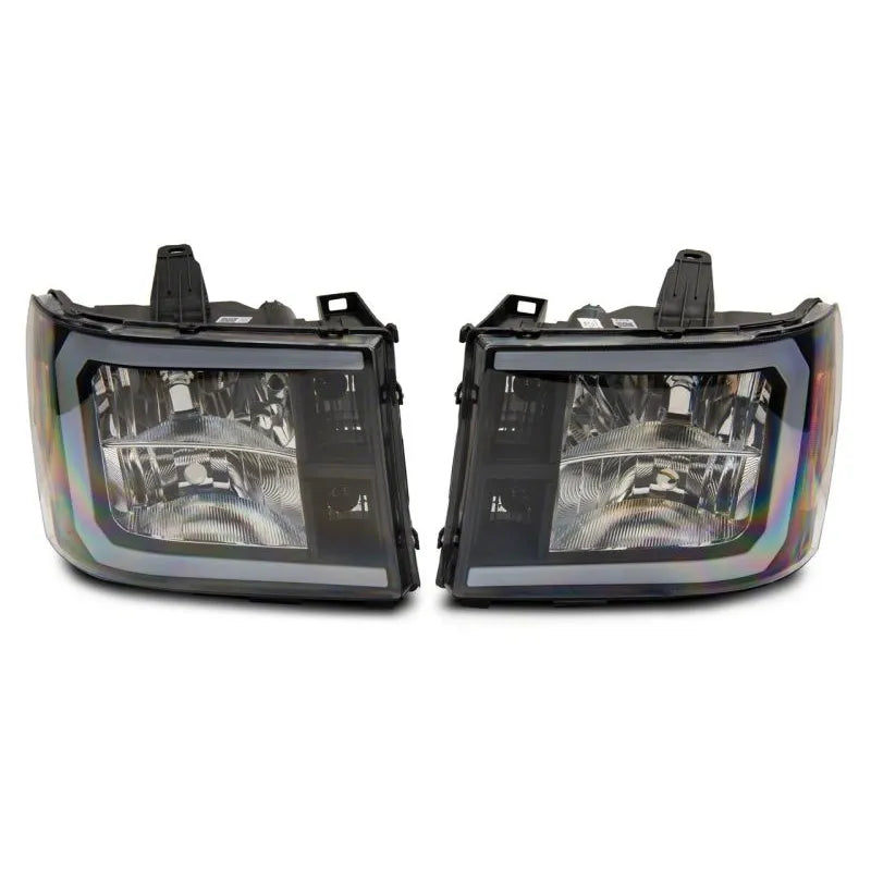 Raxiom Sierra Axial Headlights w/ LED Bar | GMC 07-13 1500 (S531791)