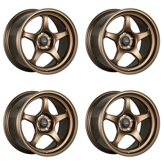 (set of 4) Konig Hyperspec Matte Bronze | 19x8.5" +42mm | 5x114.3mm Wheel
