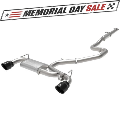 aFe Takeda 3in SS Cat-Back Exhaust | Hyundai Veloster N (19-20) (49-37008-B)