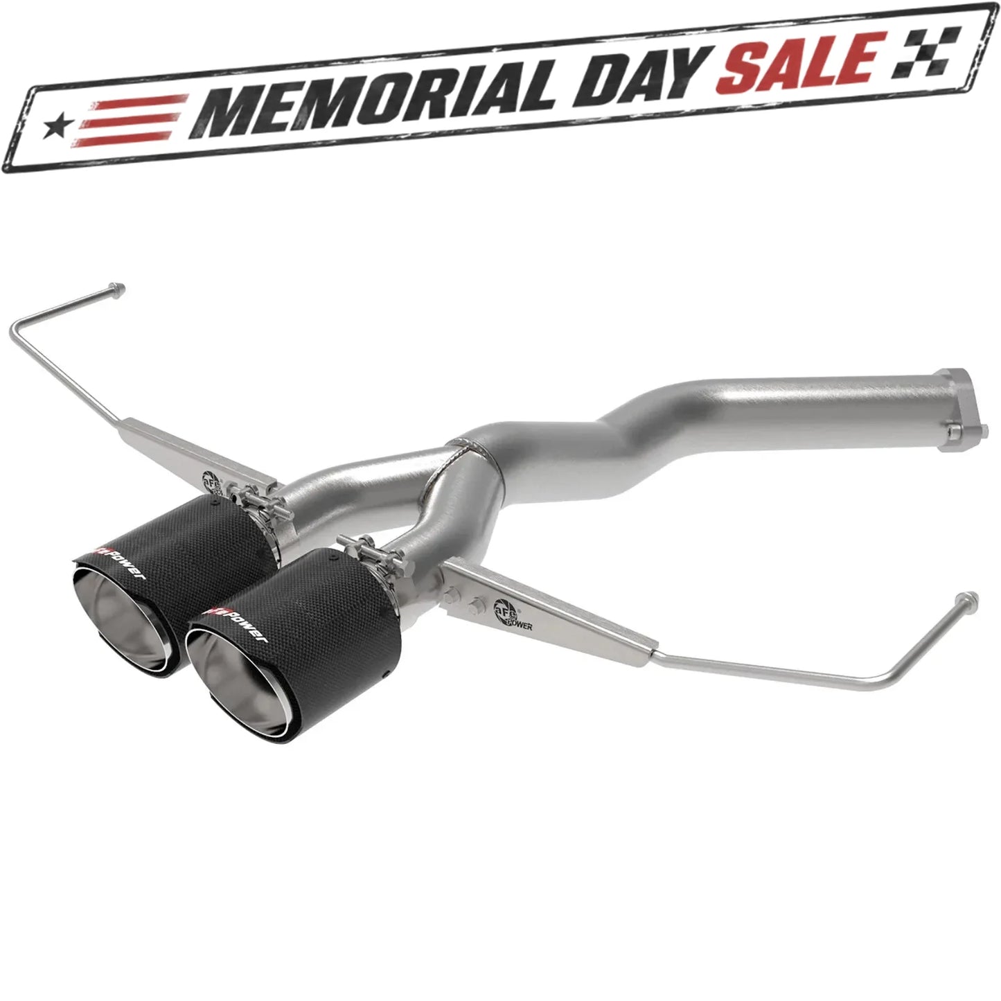 aFe Takeda 3in to 2-1/2in 304 SS Axle-Back Exhaust Hyundai Veloster Turbo (19-20) (49-37012-C)