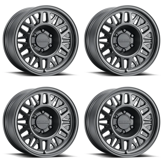 (set of 4) Raceline 451 Ryno Satin Black | 18x9" +0mm | 5x127mm Wheel