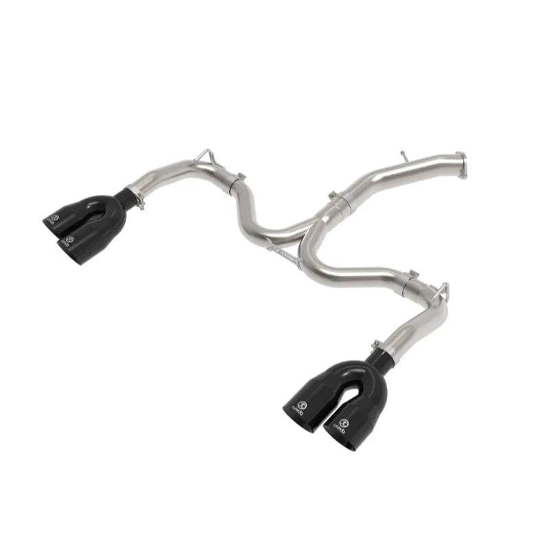 aFe 3in-2.5in SS Axle-Back Exhaust | Kia Forte 19-26 (49-37039-B)