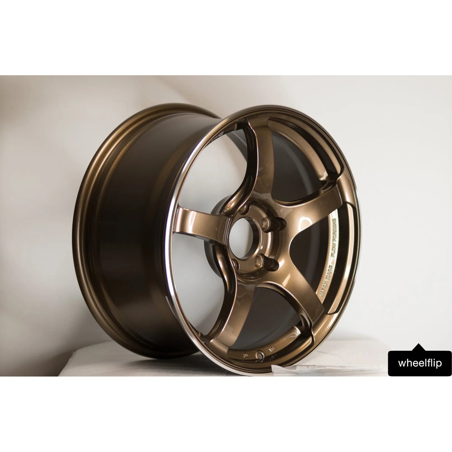 Advan TC4 17x9 +45 5x114.3 Umber Bronze Metallic & Ring (SET)