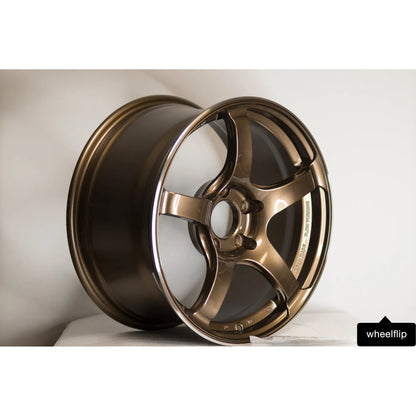 Advan TC4 17x9 +45 5x114.3 Umber Bronze Metallic & Ring (SET)