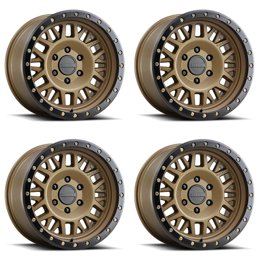 (set of 4) Raceline 951 Ryno Bronze | 17x8.5" +0mm | 5x127mm Wheel