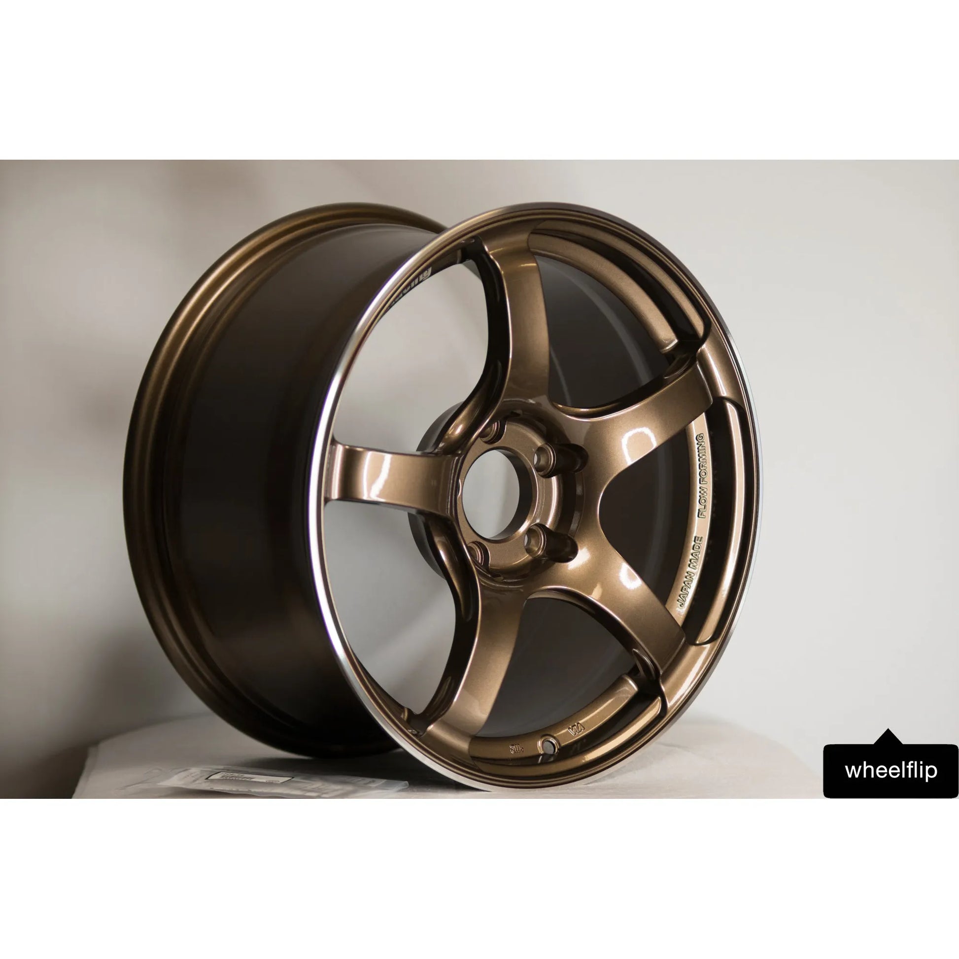 Advan TC4 17x9 +45 5x114.3 Umber Bronze Metallic & Ring (SET)