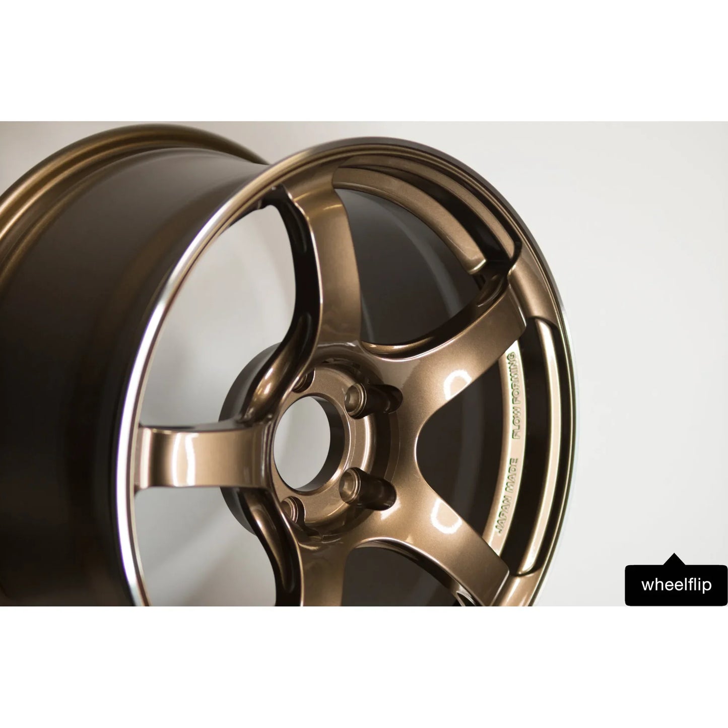 Advan TC4 17x9 +45 5x114.3 Umber Bronze Metallic & Ring (SET)