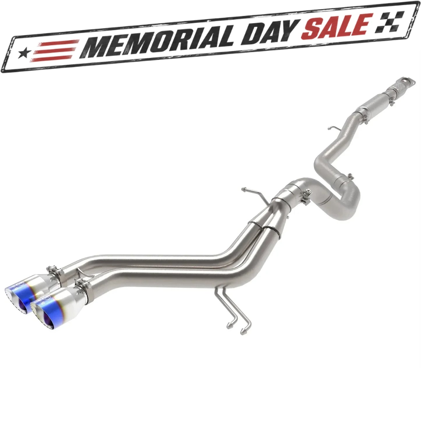 aFe Takeda 2.5-3in SS Cat-Back Exhaust | Hyundai Veloster Turbo (13-17) (49-37018-L)