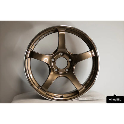Advan TC4 17x9 +45 5x114.3 Umber Bronze Metallic & Ring (SET)