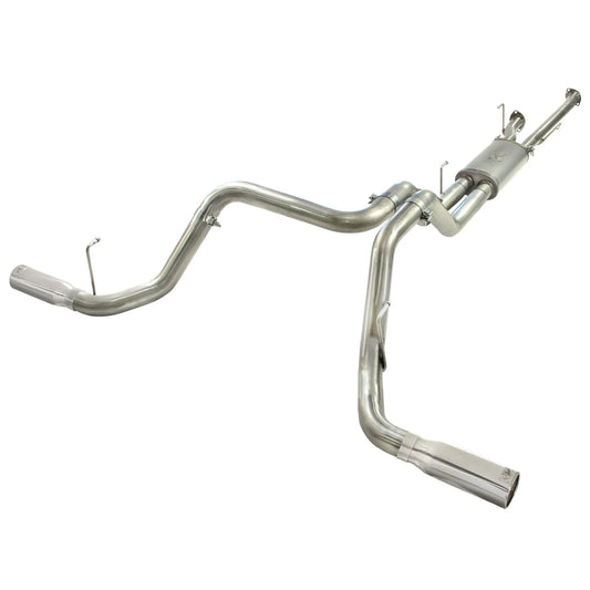 aFe 2.5-3in SS Cat-Back Exhaust | Toyota Tundra V8 5.7L (10-17) (49-46014-P)