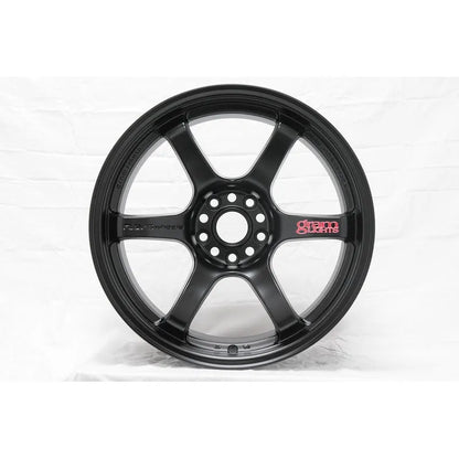 Gram Lights 57DR 19x9.5 +25 5x114.3 Semi Gloss Black (SET)