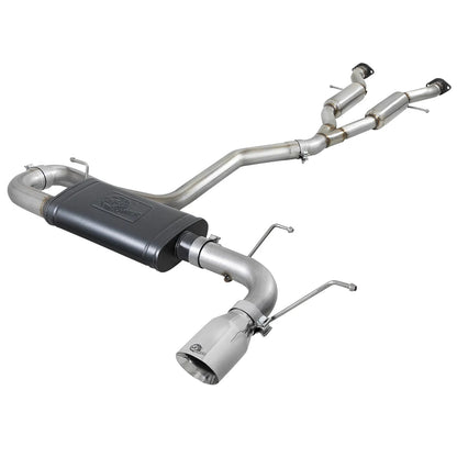 aFe 2.5-3in SS Cat-Back Exhaust Jeep GC V6 (14-19) | (49-38078-P)