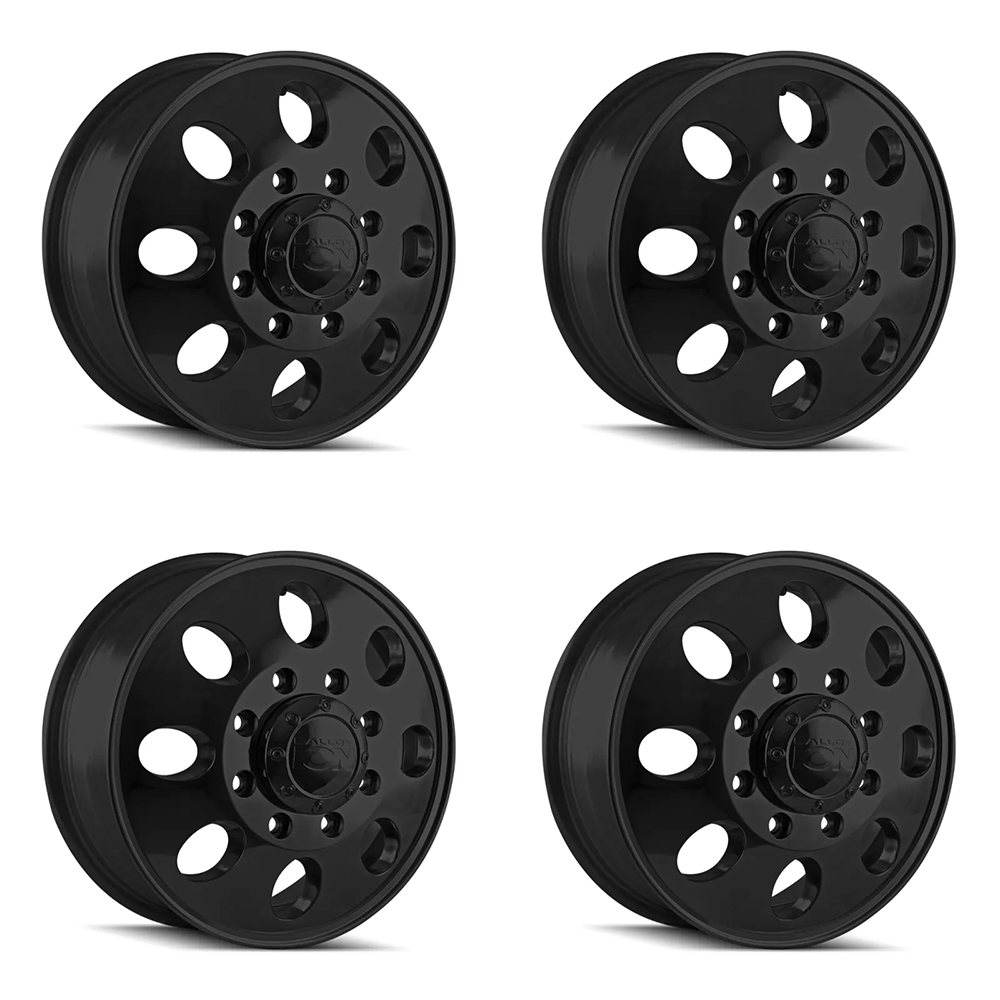 (set of 4) ION Wheels Type 167 Matte Black | 17x6.5 +125.3 | 8x200mm Wheels