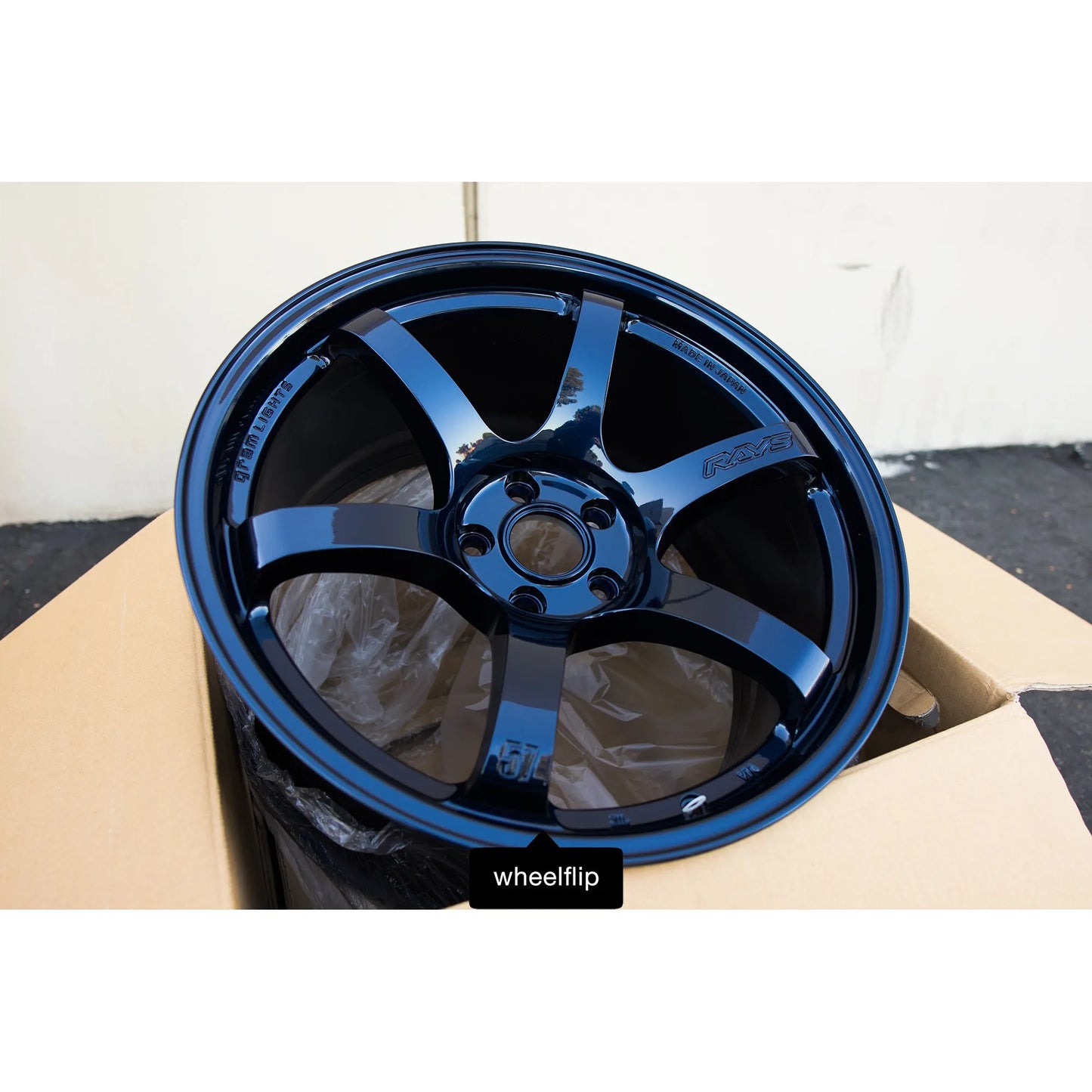 Gram Lights 57DR 19x9.5 +25, 19x10.5 +35 5x112 Eternal Blue Pearl (SET)