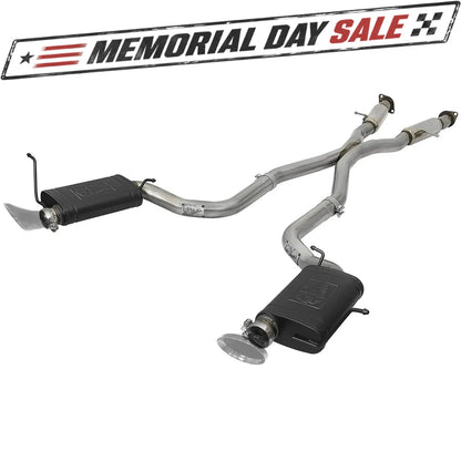 aFe 3in SS Cat-Back Exhaust w/ Resonator | Jeep WK2 SRT8/Trackhawk (12-21) (49-38059)