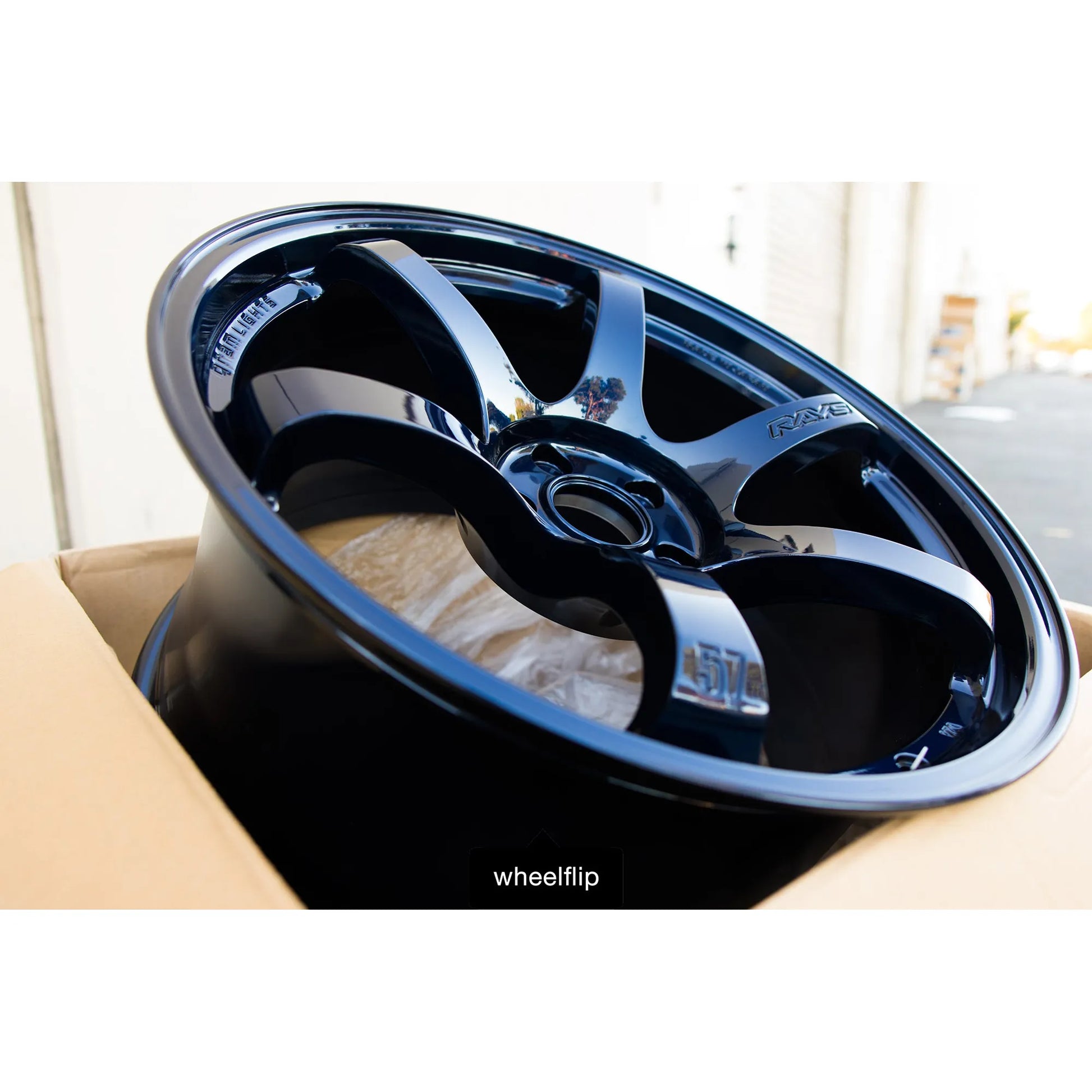 Gram Lights 57DR 19x9.5 +25, 19x10.5 +35 5x112 Eternal Blue Pearl (SET)