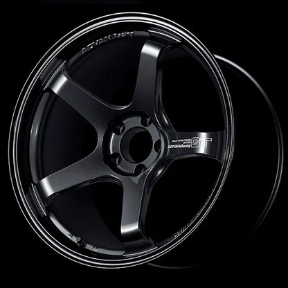 Advan GT Beyond Racing Titanium Black | 17x8" +37mm | 5x114.3mm Wheel