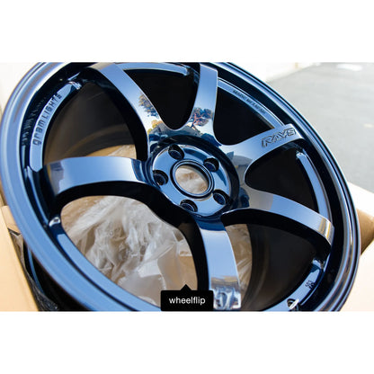 Gram Lights 57DR 19x9.5 +25, 19x10.5 +35 5x112 Eternal Blue Pearl (SET)