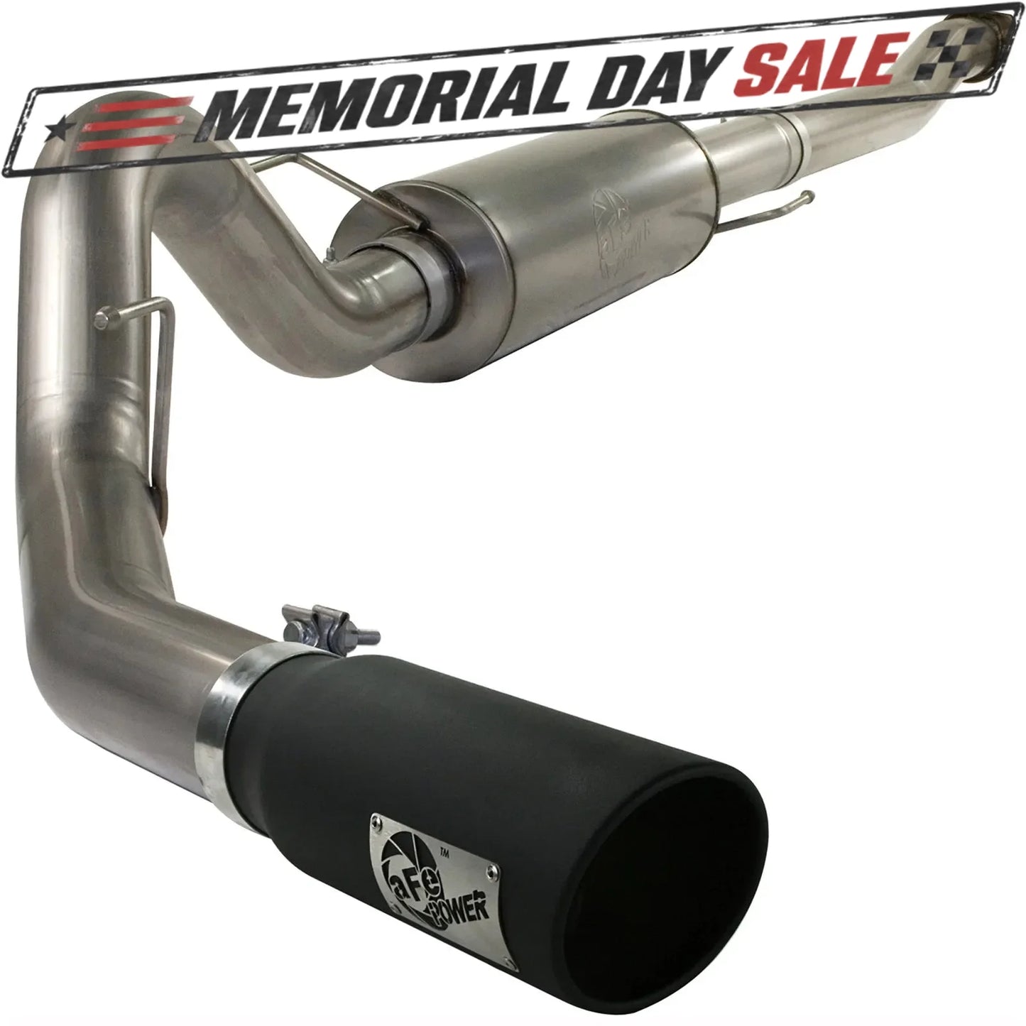aFe MACH Force-Xp 4in SS Cat-Back Exhaust | Ford F-150 V6 3.5L (11-14) (49-43041-B)