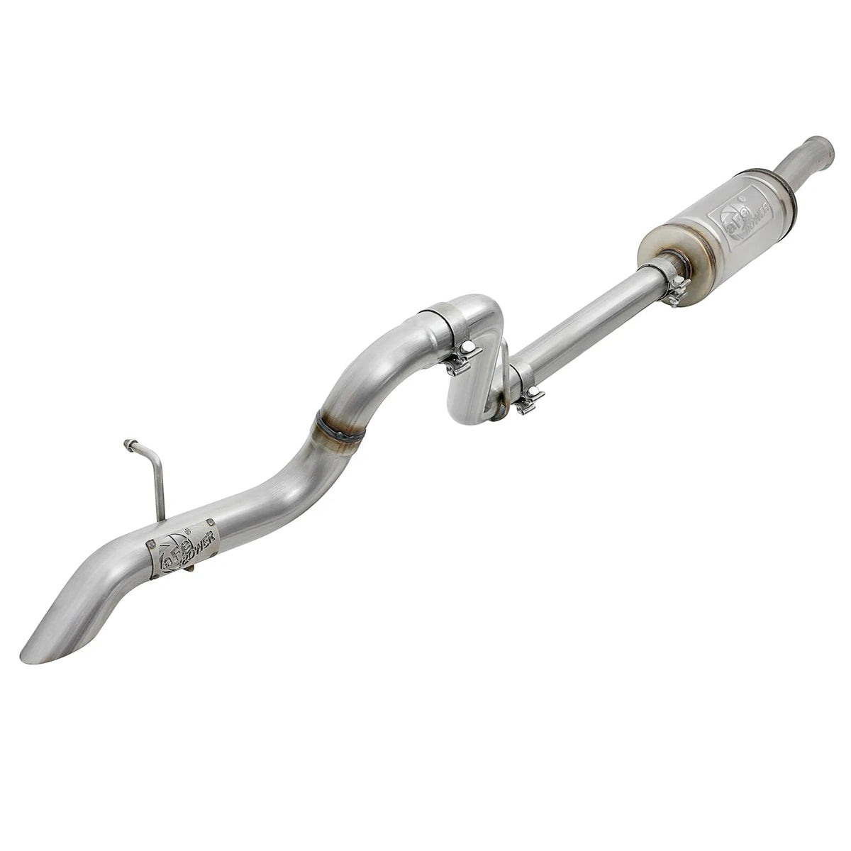 aFe 2.5in SS Axle-Back Hi-Tuck Exhaust | Jeep Wrangler JL V6 3.6L (18-20) (49-48075)