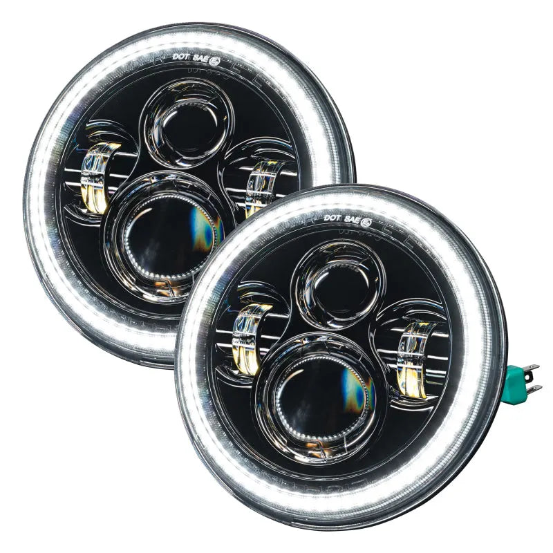 Oracle 07-18 Jeep Wrangler JK Switchback LED Halo Headlights | Wrangler JK (5769-123)