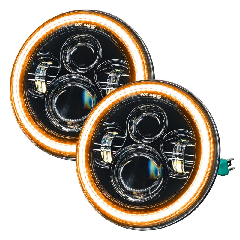 Oracle 07-18 Jeep Wrangler JK Switchback LED Halo Headlights | Wrangler JK (5769-123)