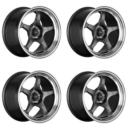 (set of 4) Konig Hyperspec Anthracite Metallic | 19x8.5" +32mm | 5x114.3mm Wheel