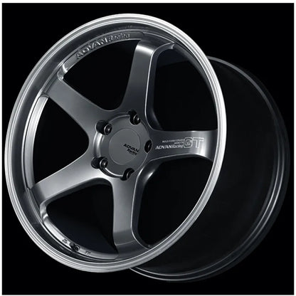 Advan GT Beyond Racing Titanium Black | 18x9.5" +45mm | 5x120mm Wheel