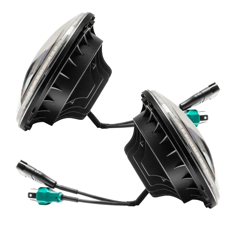 Oracle 07-18 Jeep Wrangler JK Switchback LED Halo Headlights | Wrangler JK (5769-123)
