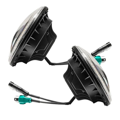 Oracle 07-18 Jeep Wrangler JK Switchback LED Halo Headlights | Wrangler JK (5769-123)