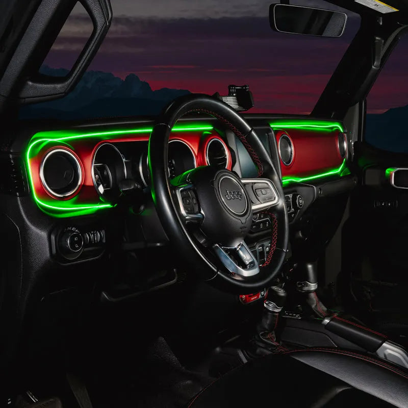 Oracle JL/Gladiator Dynamic ColorSHIFT Dash Kit | Jeep JK/JL/JT (4236-332)