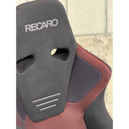 Recaro SR-6 KK100S Sport Seat – Kamui Black x Glass Mesh Red
