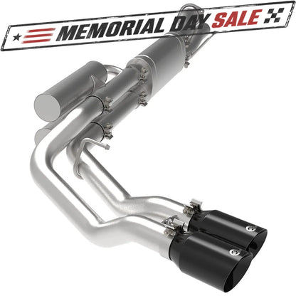 aFe Rebel Series 3in 409 SS Cat-Back Exhaust | Ford F-250/F-350 V8 6.2L/7.3L (17-20) (49-43117-b)