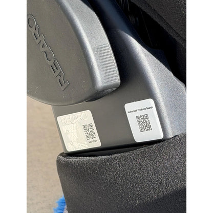 Recaro SR-6 KK100S Sport Seat – Kamui Black x Glass Mesh Red