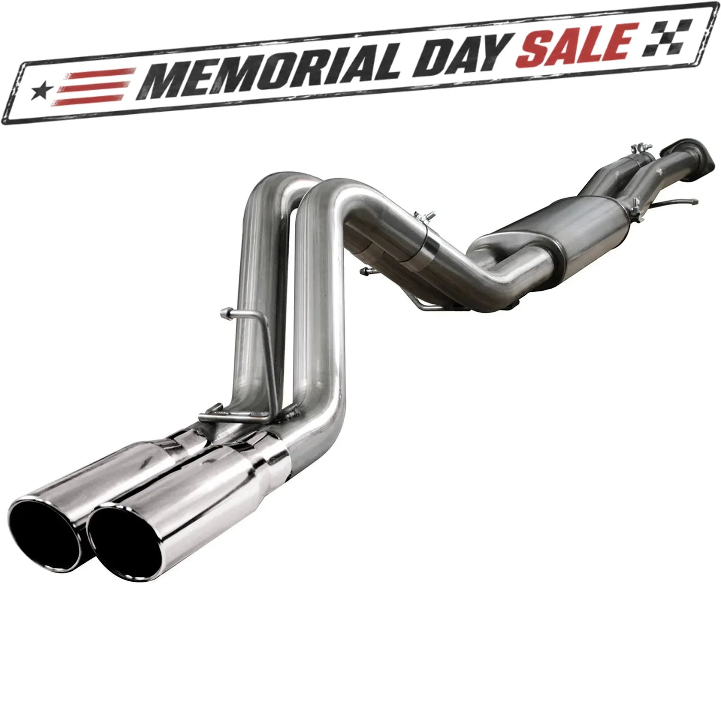 aFe MACHForce XP 3in SS Cat-Back Exhaust | Hummer H2 V8-6.0L (03-06) (49-44010)