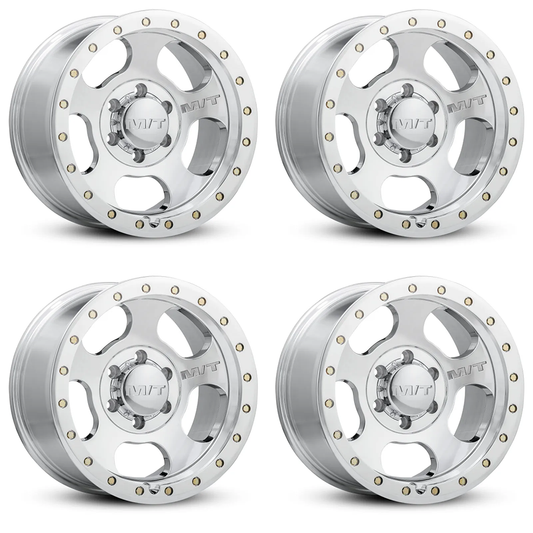 (set of 4) Mickey Thompson Canyon Pro Polished/Zinc | 20x9" +0mm | 8x6.5mm Wheels