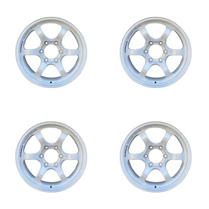 (set of 4) Advan RG-D2 Racing White | 17x8.5" -10mm | 6x139.7mm Wheel
