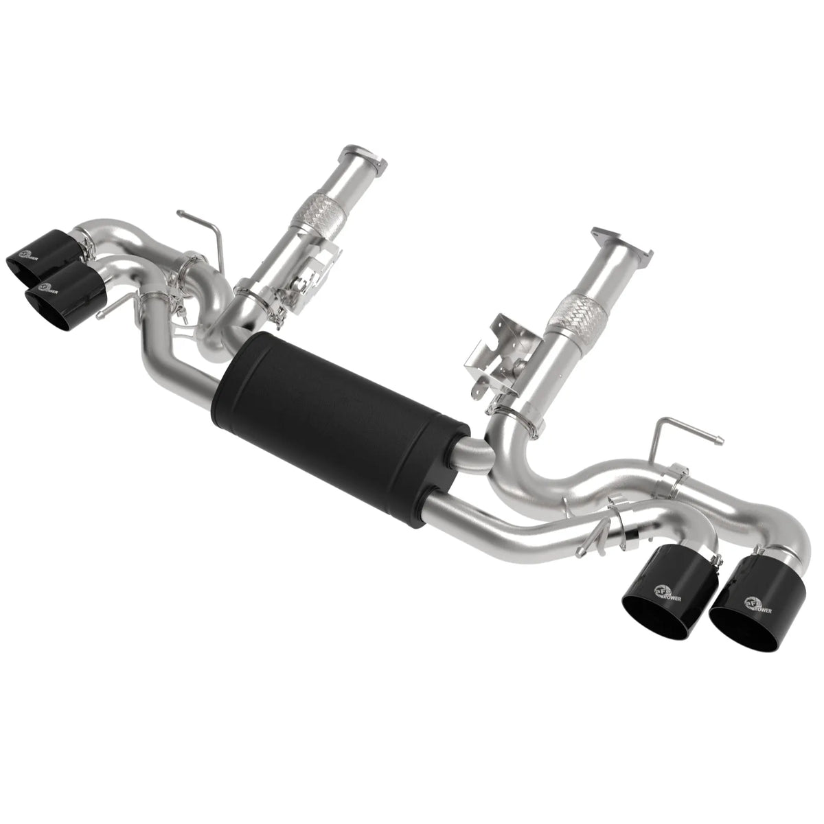 aFe MACH Force-Xp 2.5in SS Cat-Back Exhaust | C8 Corvette (20) (49-34127-B)
