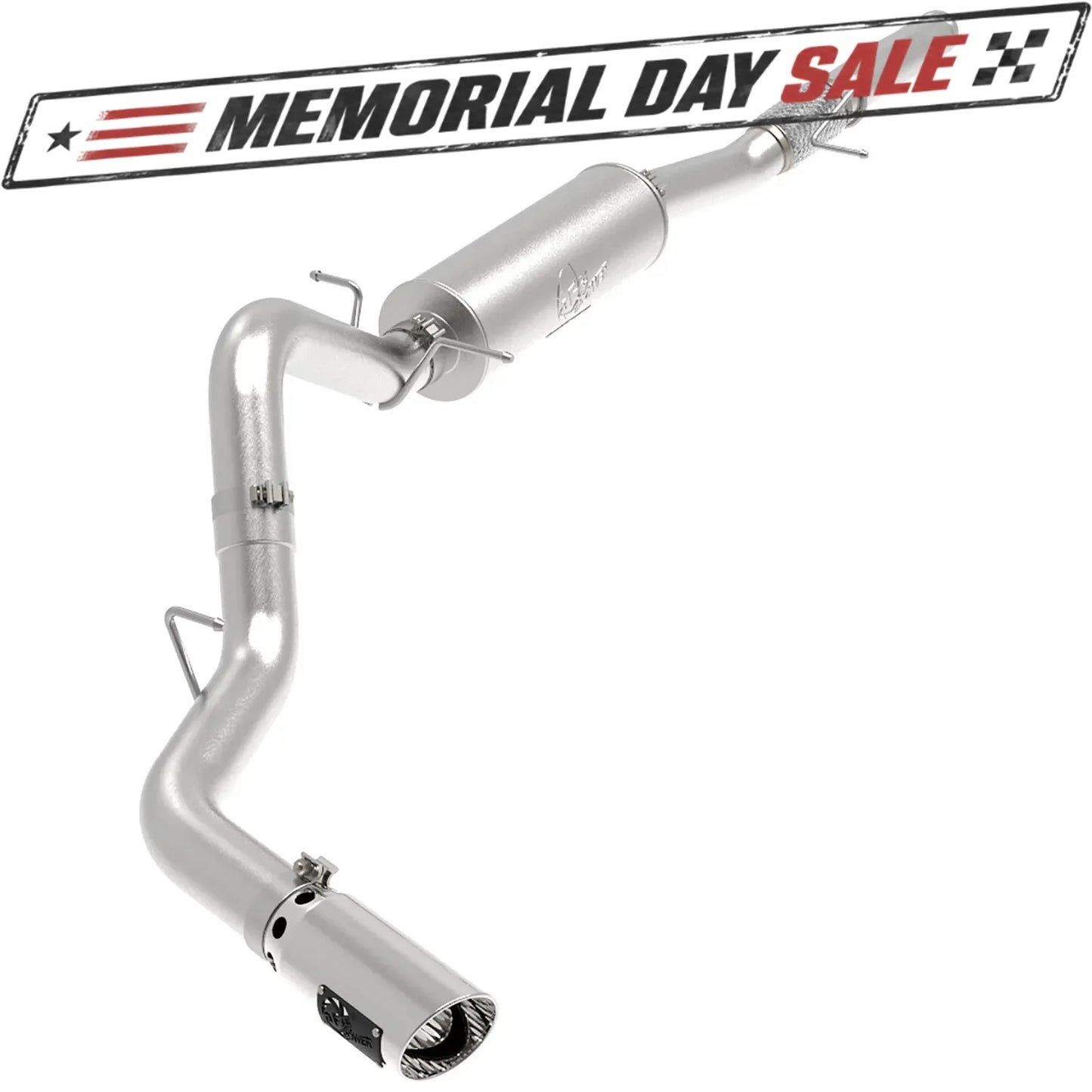 aFe Apollo GT 4in SS Cat-Back Exhaust GM Silverado 1500 (14-18) (49-44116-P)