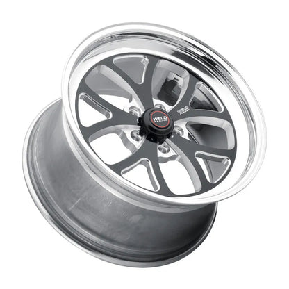 Weld S76 Black Center - Polished Shell | 20x9.0" +20mm | 5x127mm Wheel