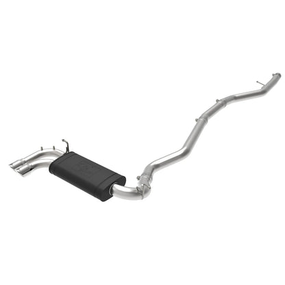 aFe 2-1/2in 304 Stainless Steel Cat-Back Exhaust w/ Polished Tips | BMW 228i (14-16) (49-36345-P)