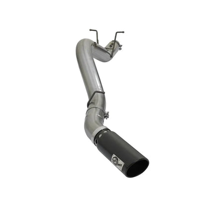 aFe LARGE BORE HD 5in SS DPF-Back Exhaust | GM Duramax 6.6L (49-44085-B)