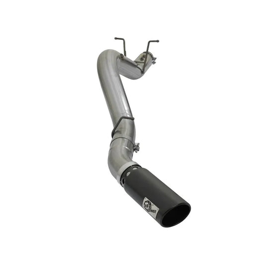 aFe LARGE BORE HD 5in SS DPF-Back Exhaust | GM Duramax 6.6L (49-44085-B)