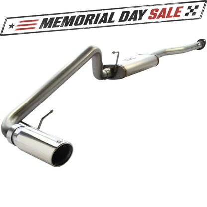 aFe 2.1/2in 409 SS Cat-Back Exhaust | Toyota Tacoma L4-2.7L (99-04) (49-46004)