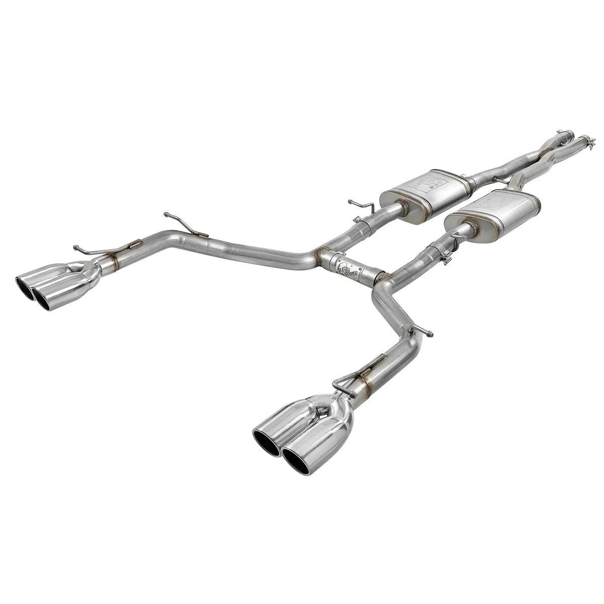 aFe MACH Force-Xp 2.5in SS Cat-Back Exhaust | Dodge Challenger V6 (15-19) (49-32067-P)